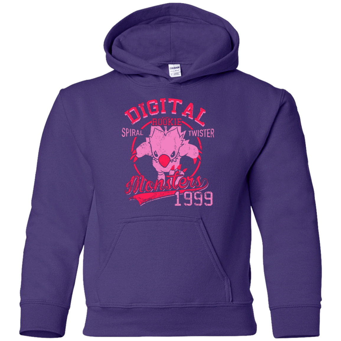 Sweatshirts Purple / YS Spiral Twister Youth Hoodie