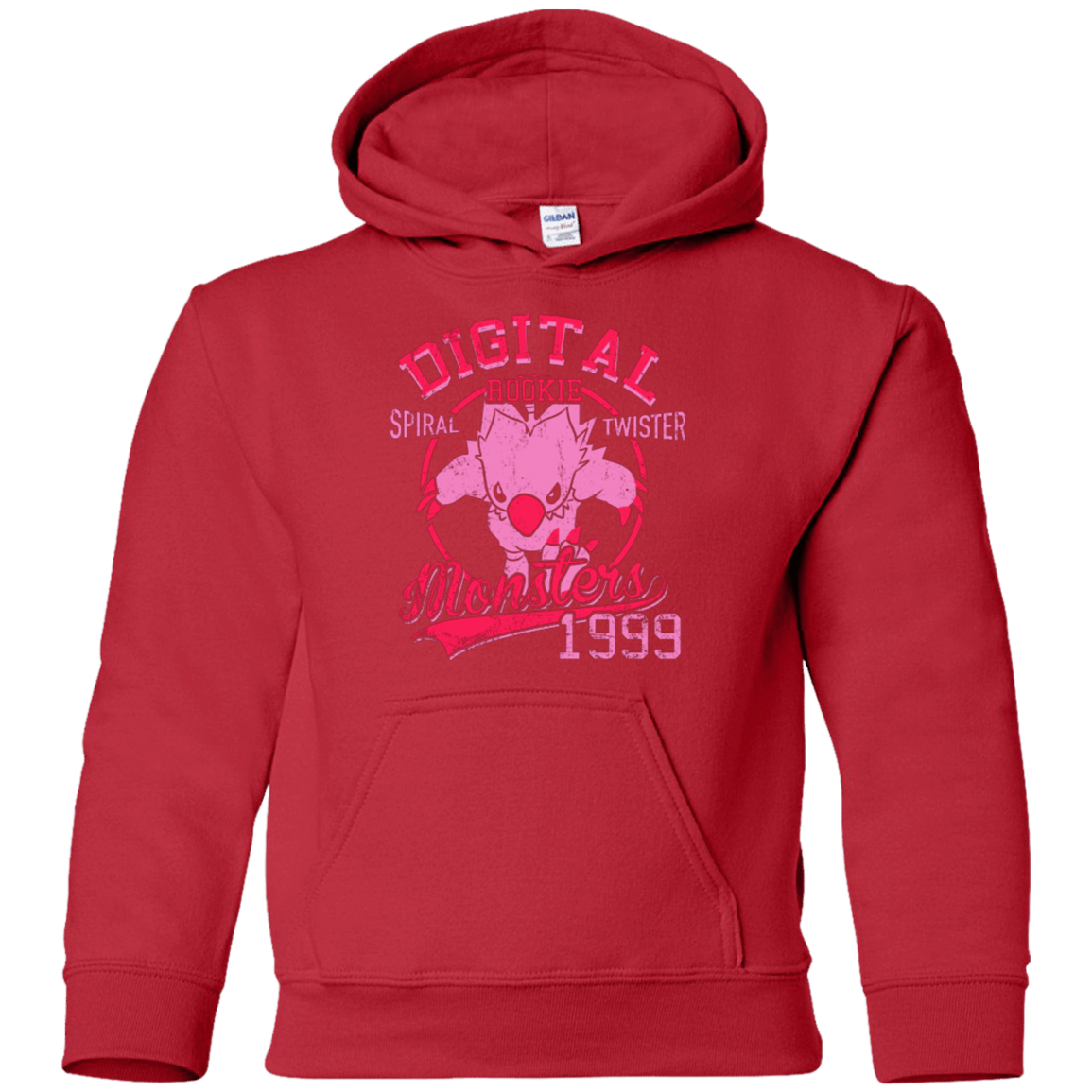 Sweatshirts Red / YS Spiral Twister Youth Hoodie
