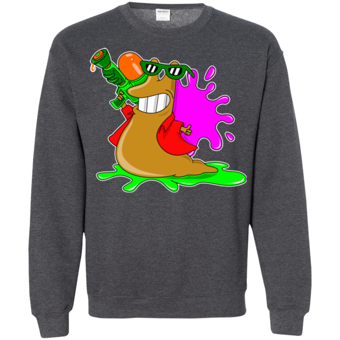 Sweatshirts Dark Heather / Small Splash party Crewneck Sweatshirt