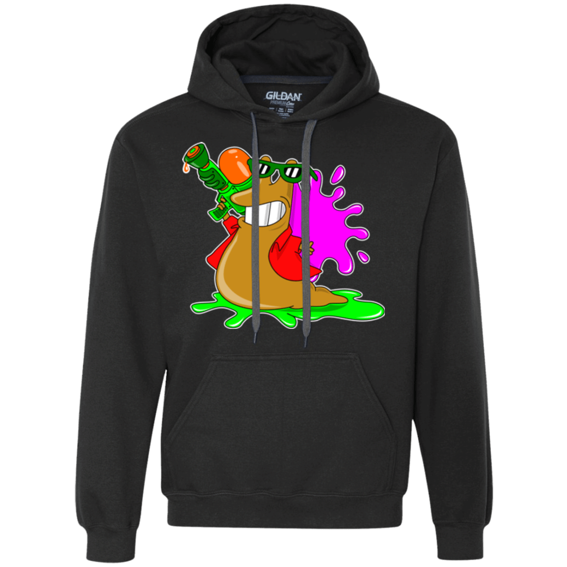 Sweatshirts Black / Small Splash party Premium Fleece Hoodie