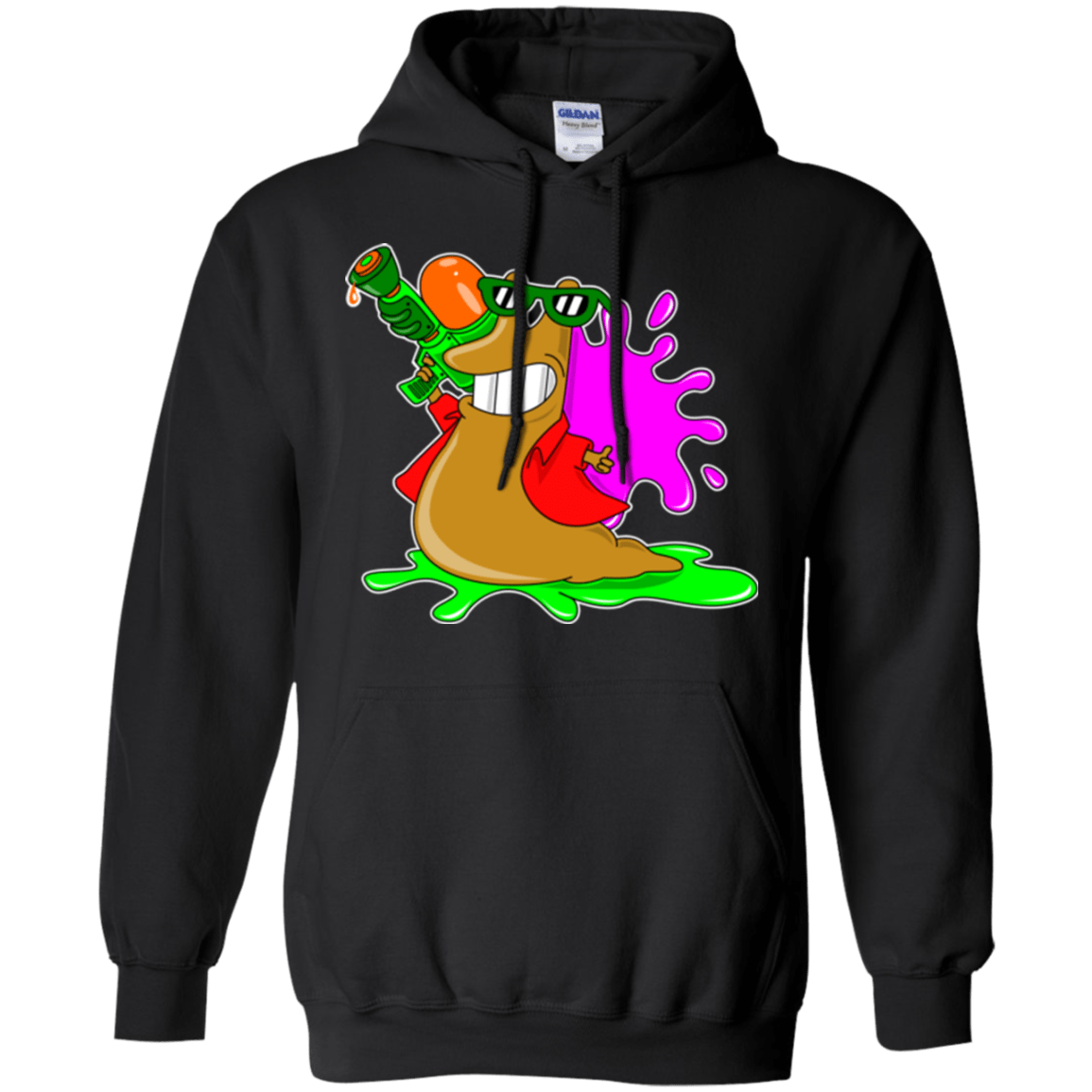 Sweatshirts Black / Small Splash party Pullover Hoodie