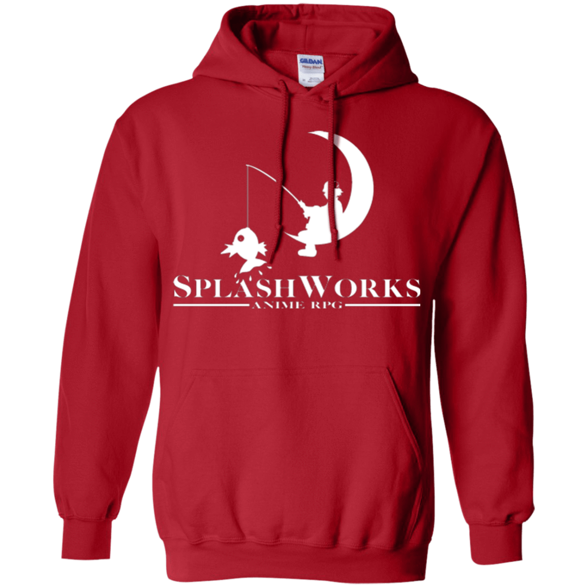Sweatshirts Red / Small Splash Works Pullover Hoodie