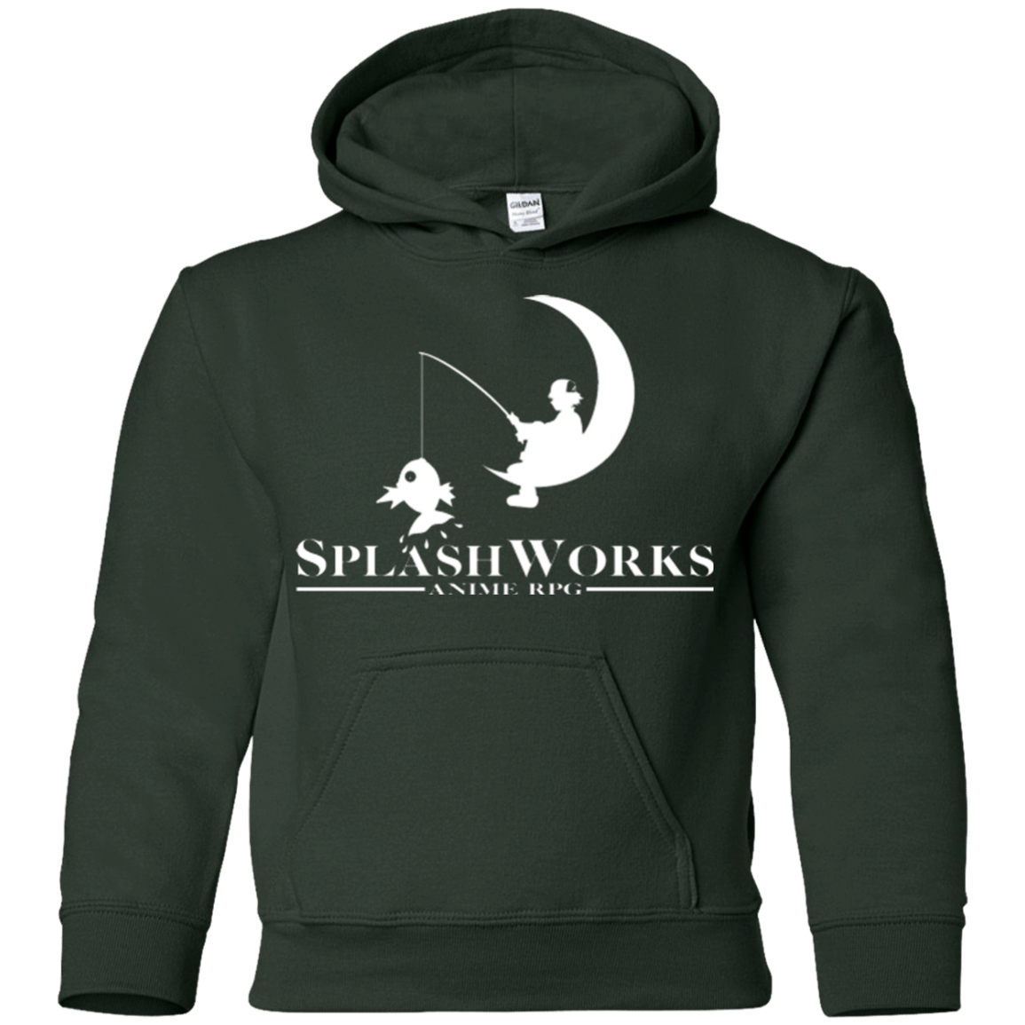 Sweatshirts Forest Green / YS Splash Works Youth Hoodie