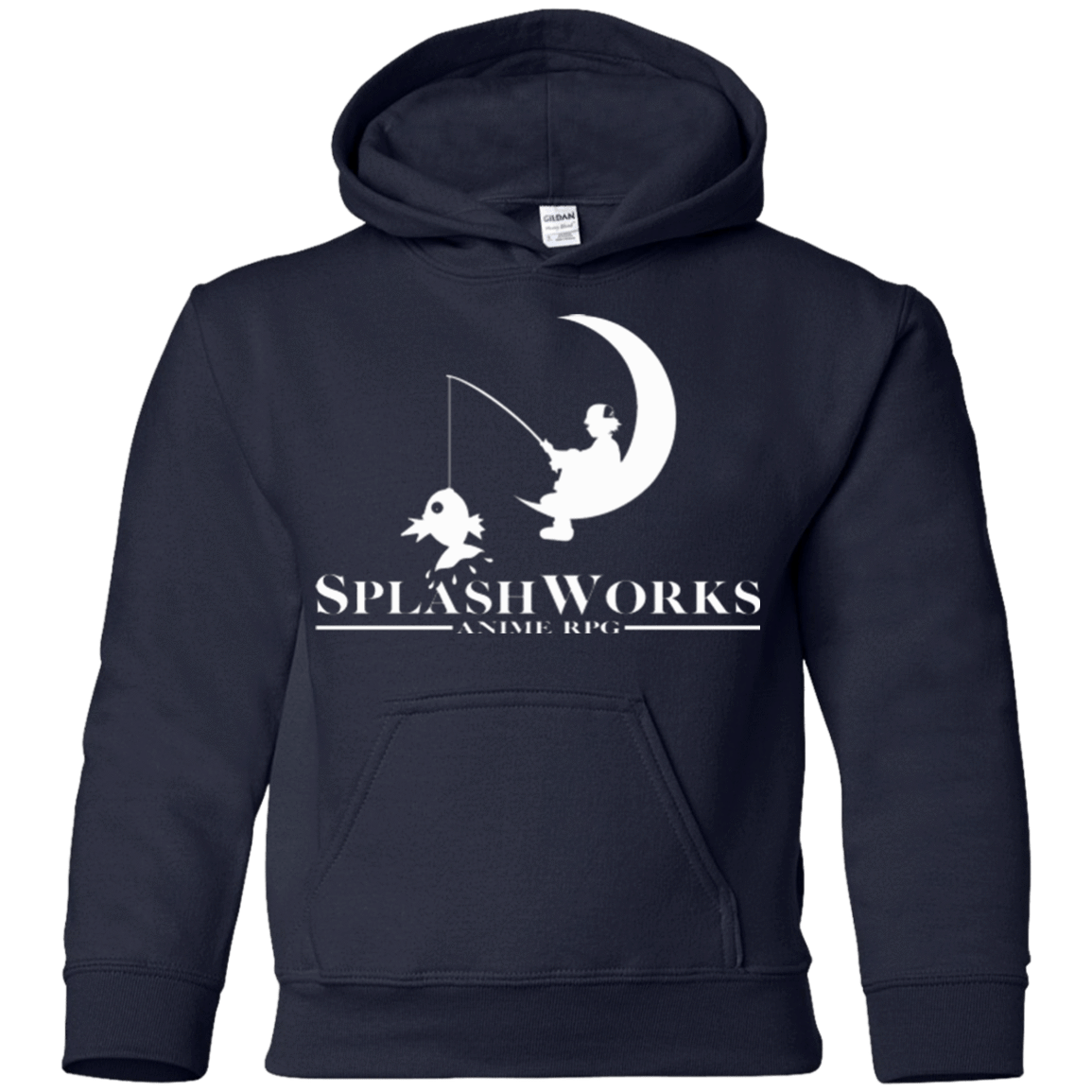 Sweatshirts Navy / YS Splash Works Youth Hoodie