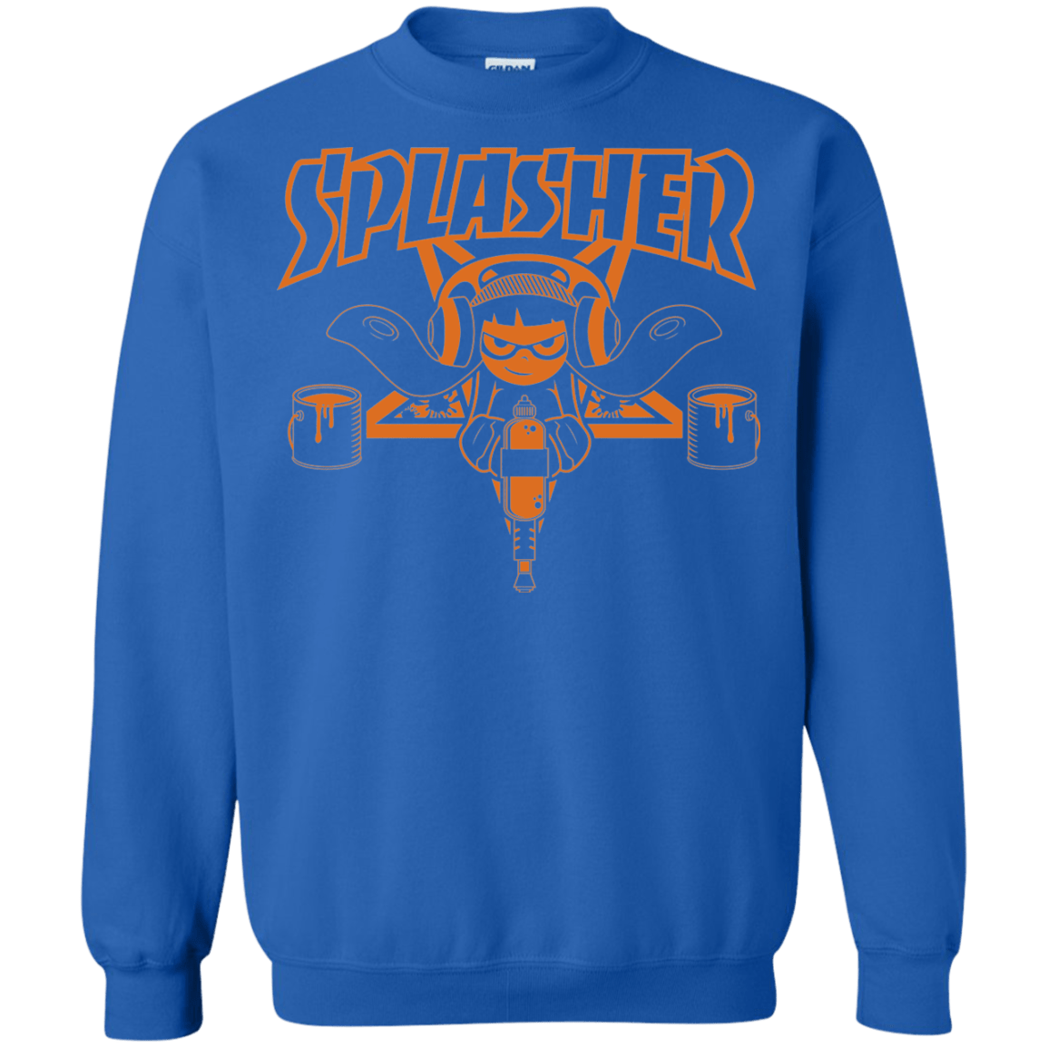 Sweatshirts Royal / S SPLASHER Crewneck Sweatshirt