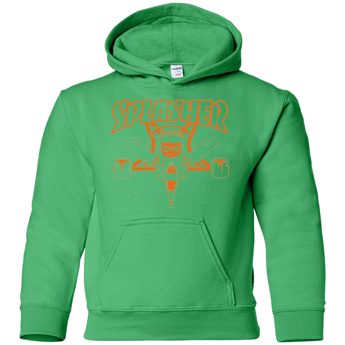 Sweatshirts Irish Green / YS SPLASHER Youth Hoodie