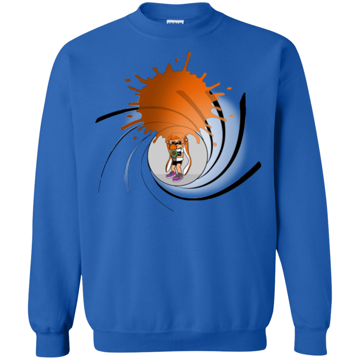 Sweatshirts Royal / Small Splat 007 Crewneck Sweatshirt