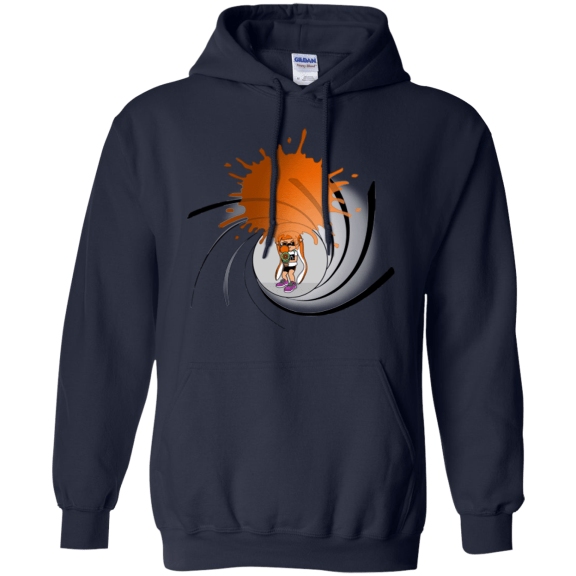 Sweatshirts Navy / Small Splat 007 Pullover Hoodie
