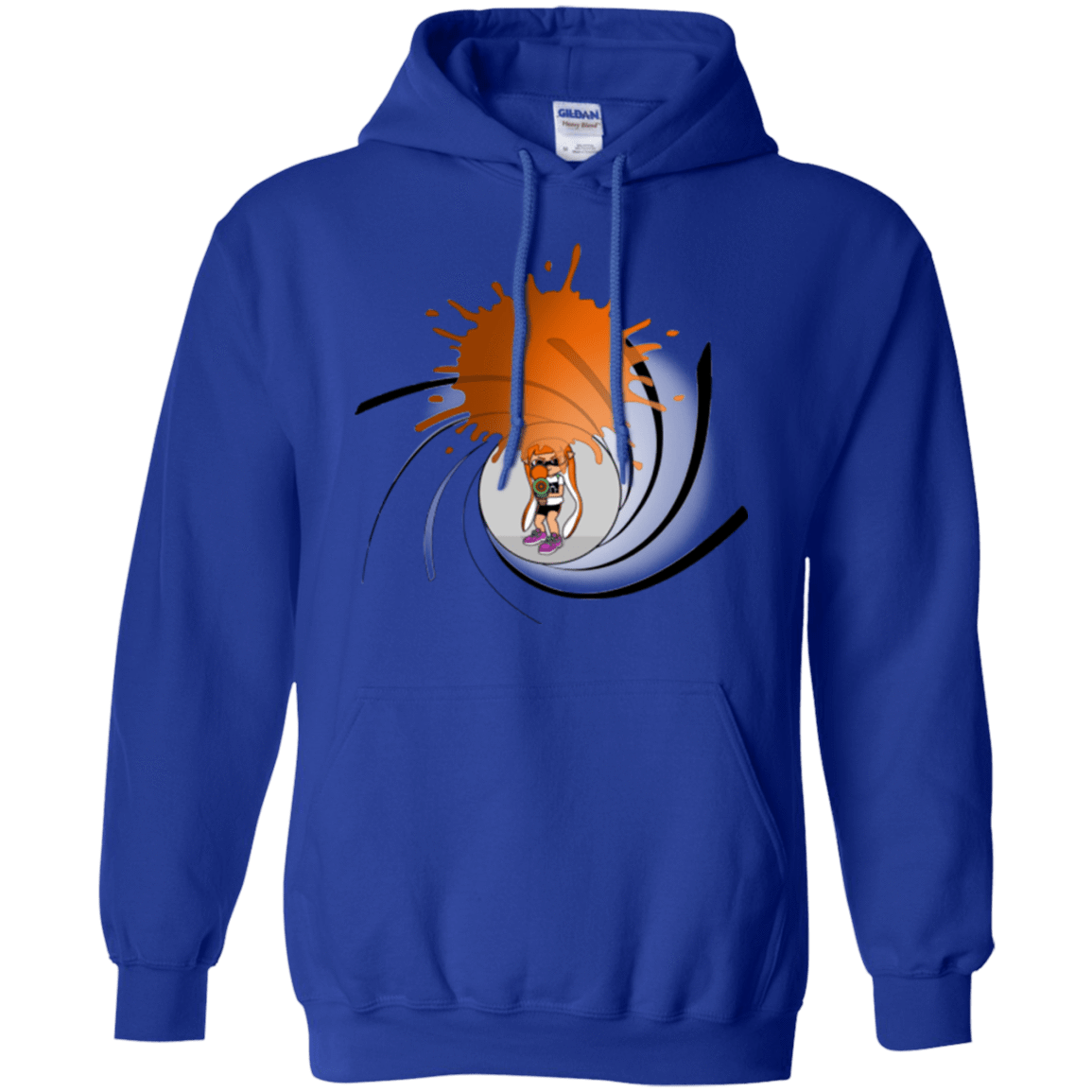 Sweatshirts Royal / Small Splat 007 Pullover Hoodie