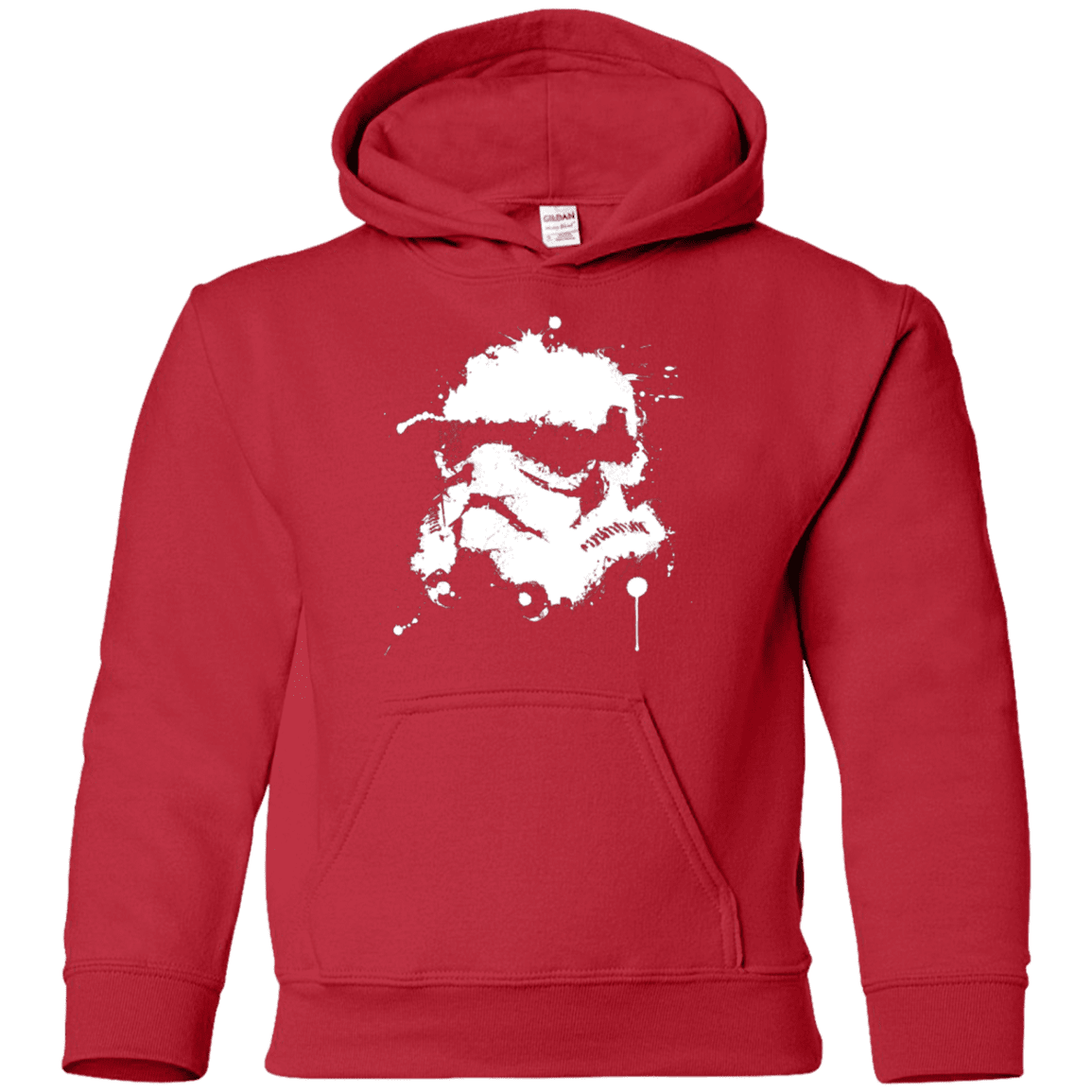 Sweatshirts Red / YS Splatted Helmet Youth Hoodie