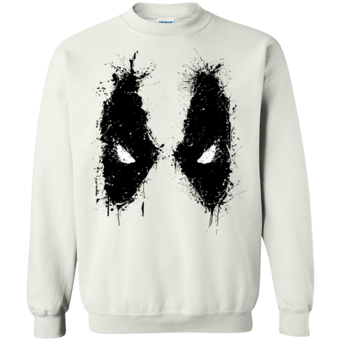 Sweatshirts White / Small Splatted Merc Crewneck Sweatshirt