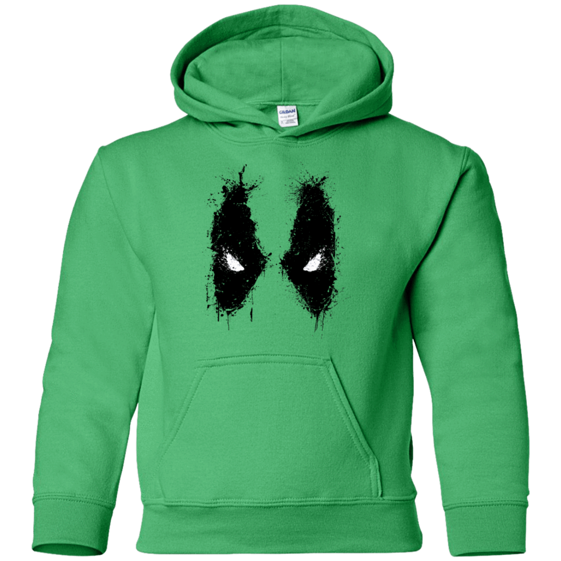 Sweatshirts Irish Green / YS Splatted Merc Youth Hoodie
