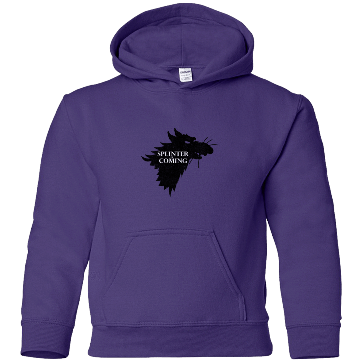 Sweatshirts Purple / YS Splinter is Coming Youth Hoodie