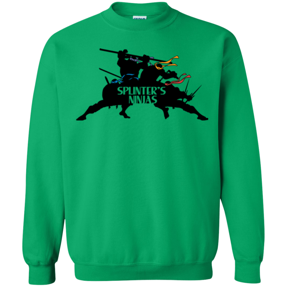 Sweatshirts Irish Green / S Splinters Ninjas Crewneck Sweatshirt