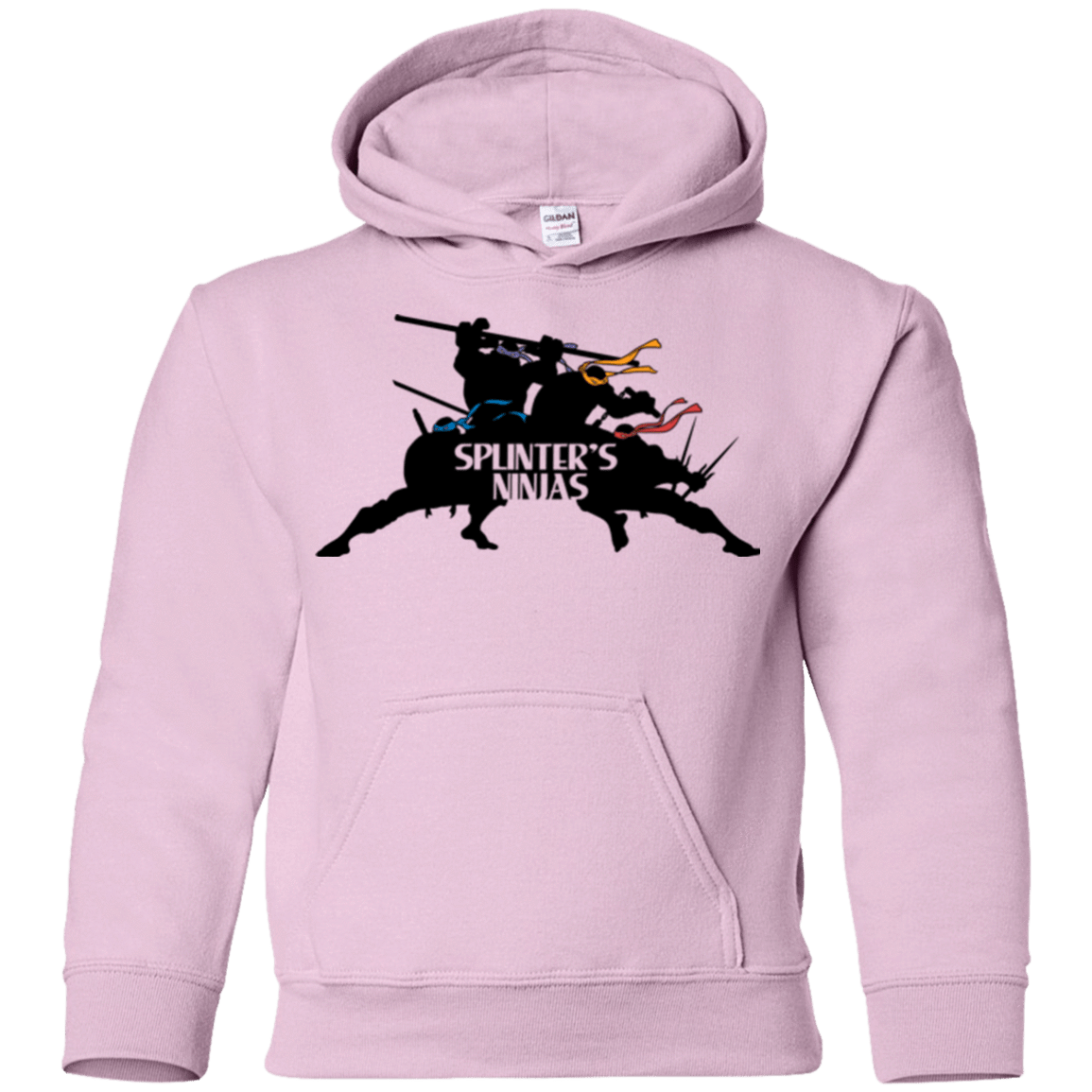 Sweatshirts Light Pink / YS Splinters Ninjas Youth Hoodie