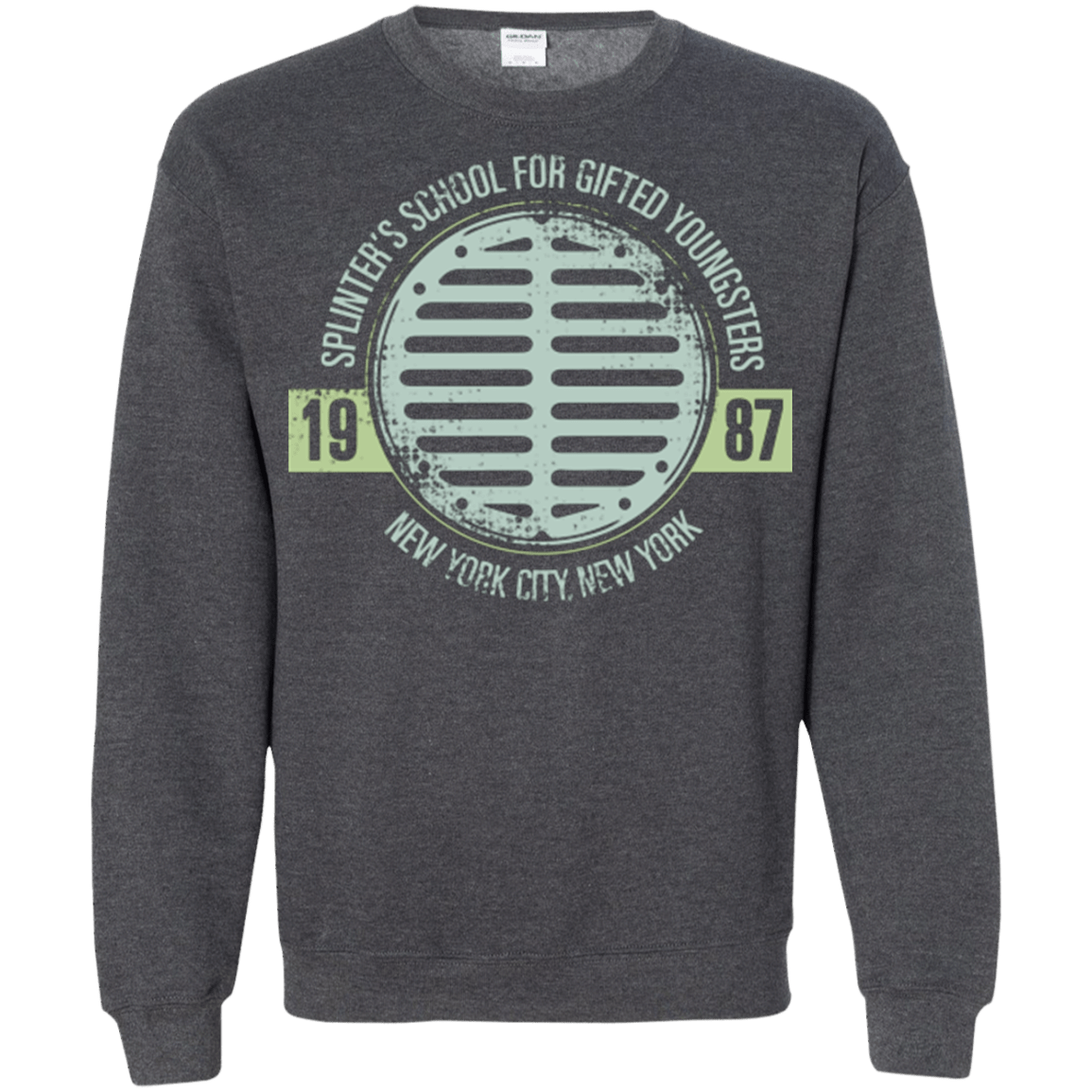 Sweatshirts Dark Heather / Small Splinters School Crewneck Sweatshirt