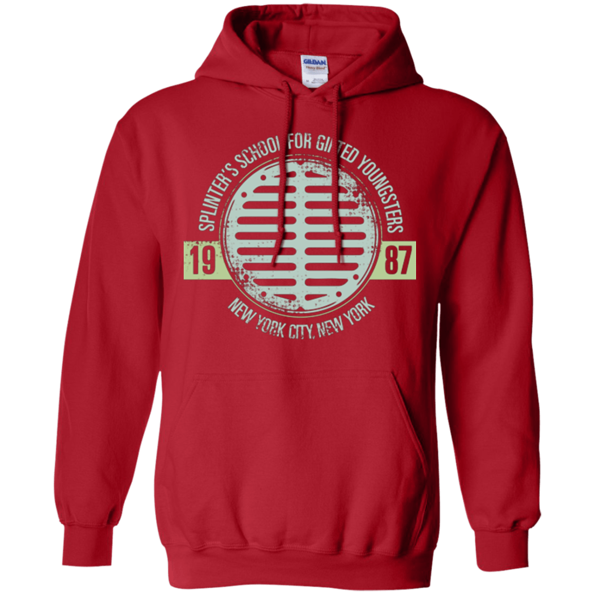 Sweatshirts Red / Small Splinters School Pullover Hoodie