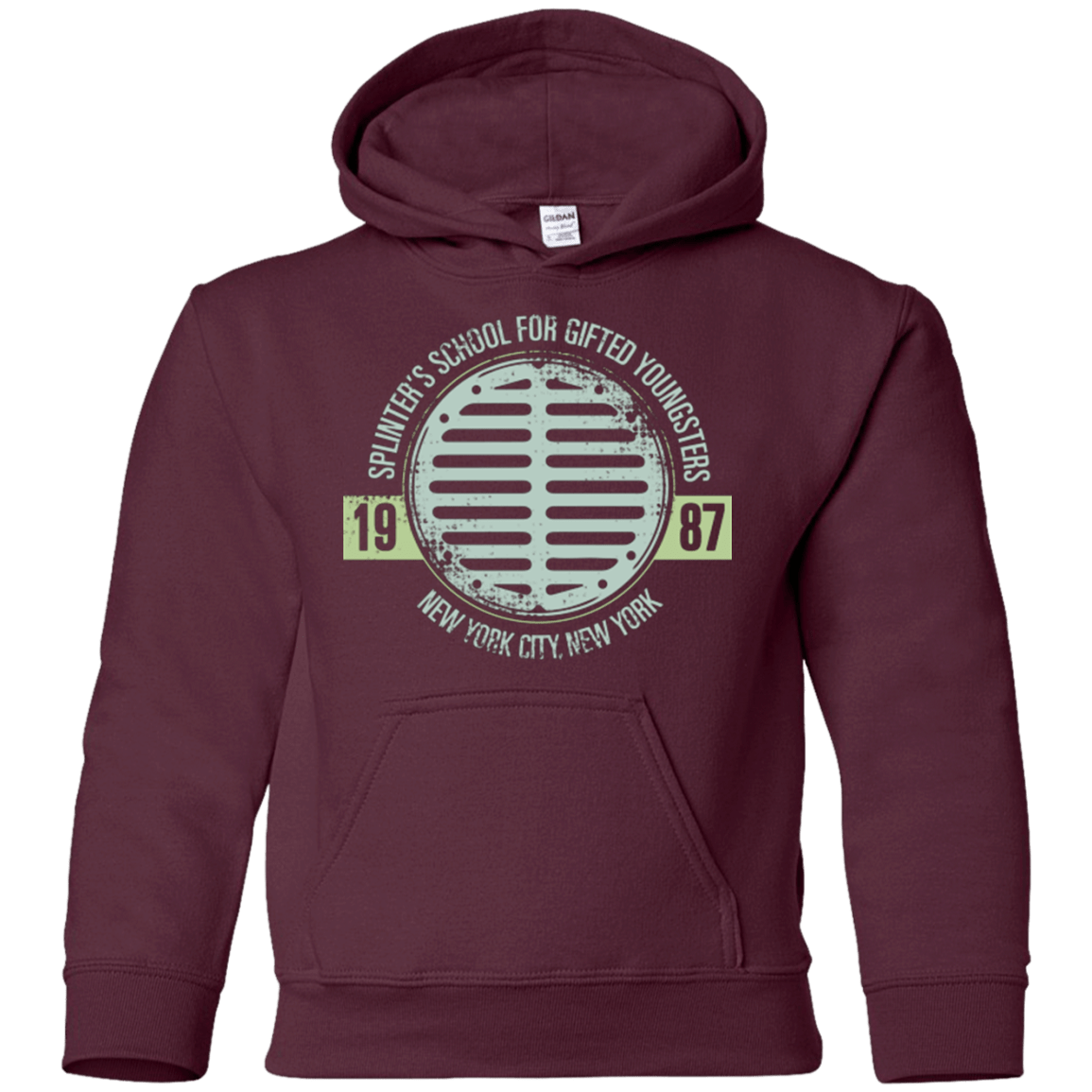 Sweatshirts Maroon / YS Splinters School Youth Hoodie