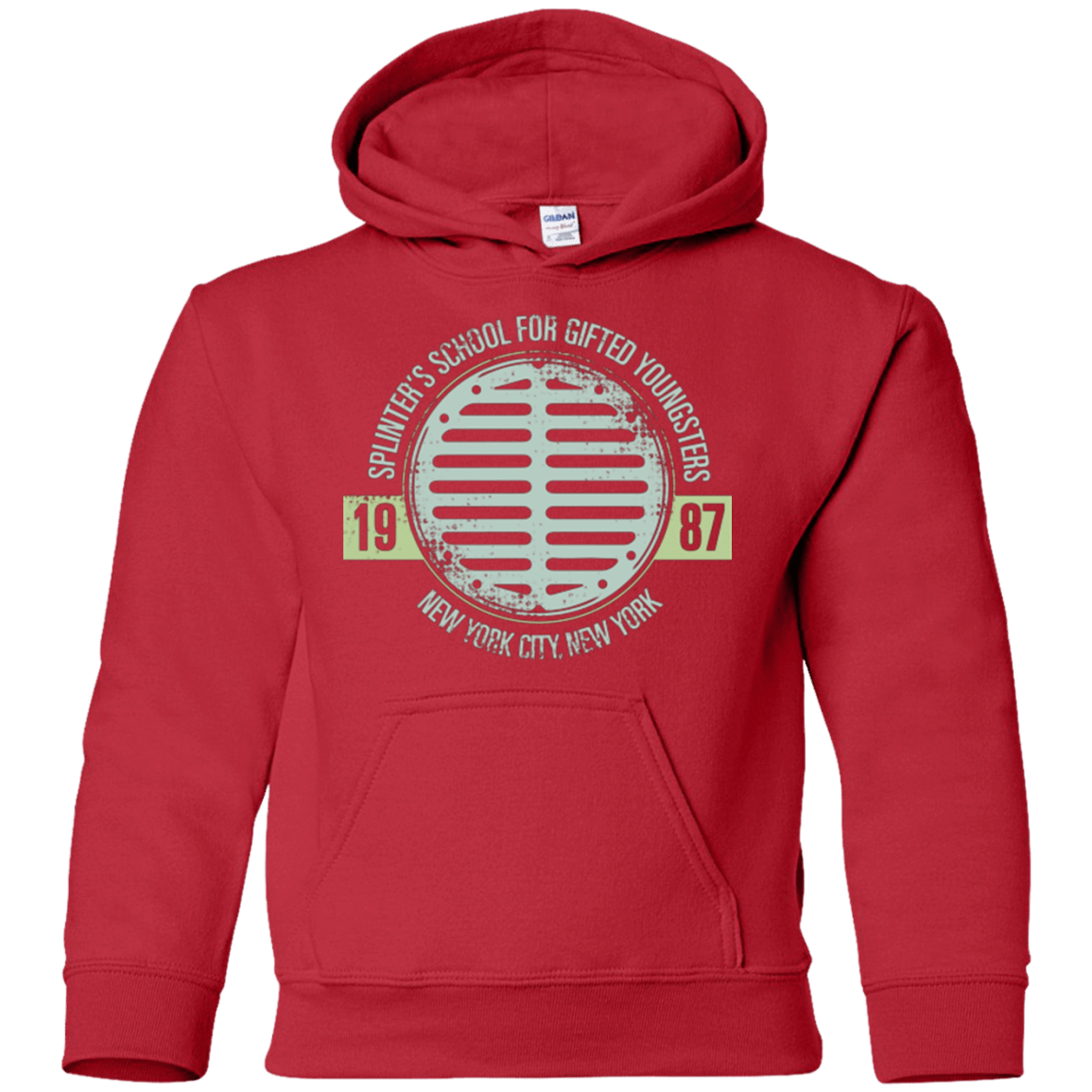 Sweatshirts Red / YS Splinters School Youth Hoodie