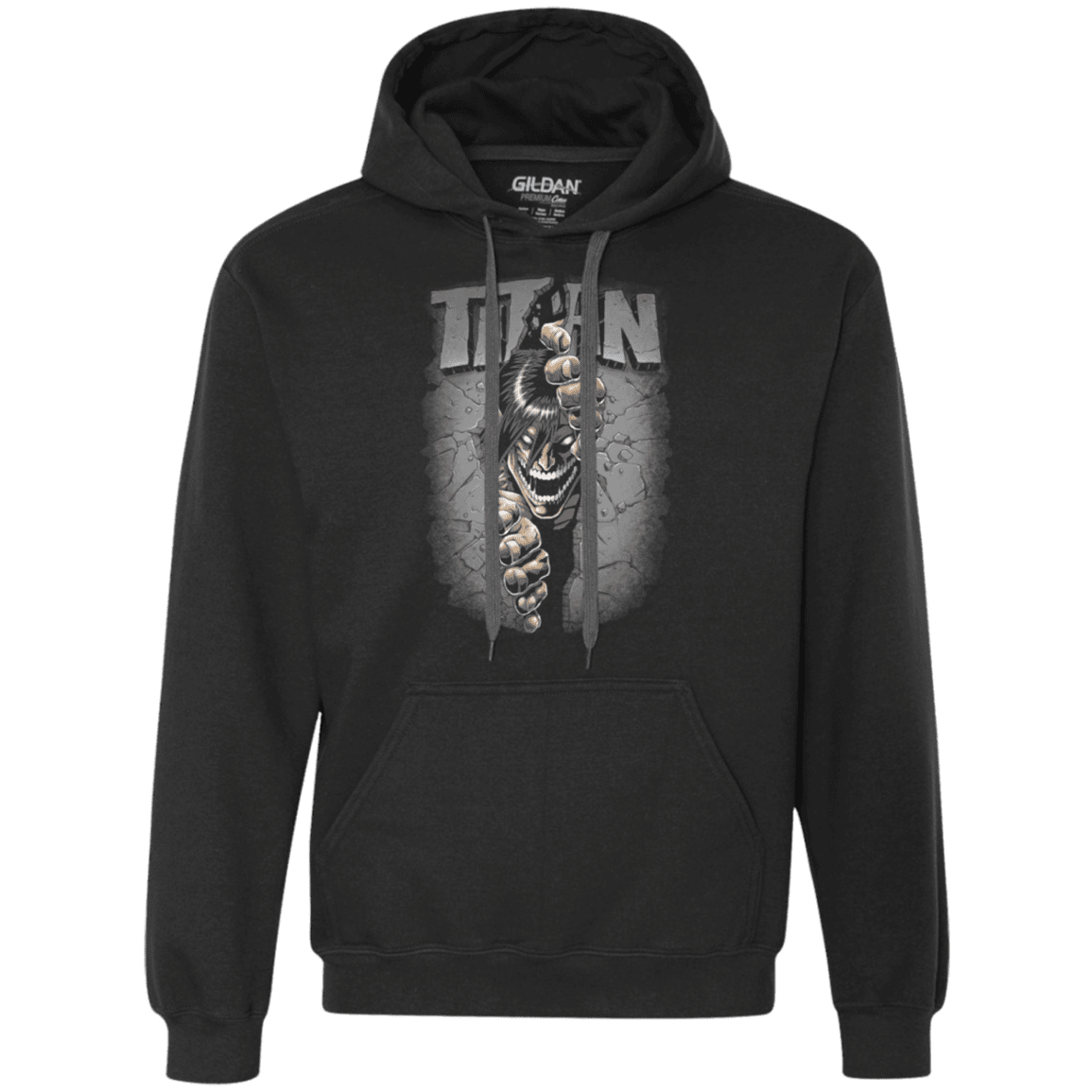 Sweatshirts Black / Small Split Titan Premium Fleece Hoodie