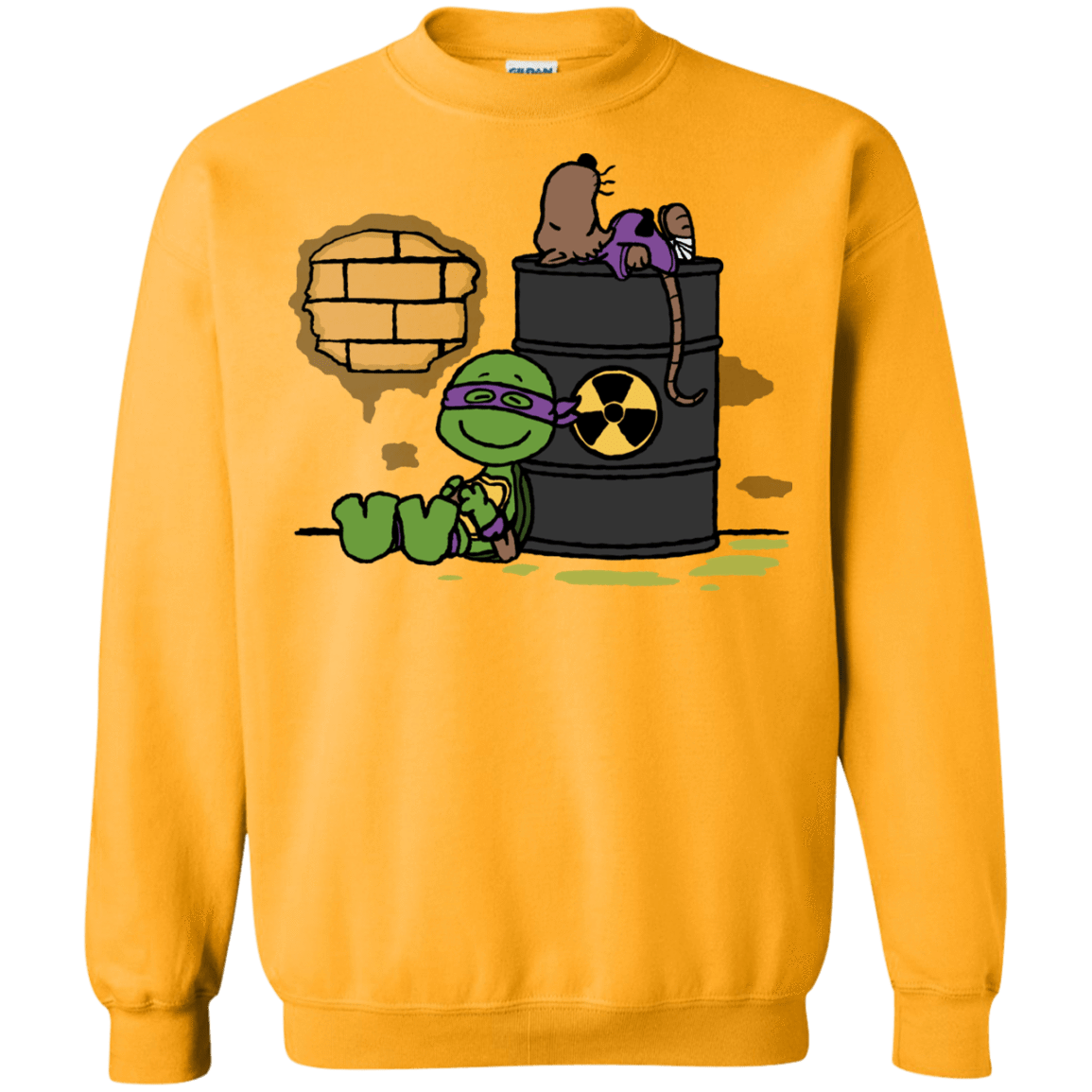 Sweatshirts Gold / S Splooty Crewneck Sweatshirt