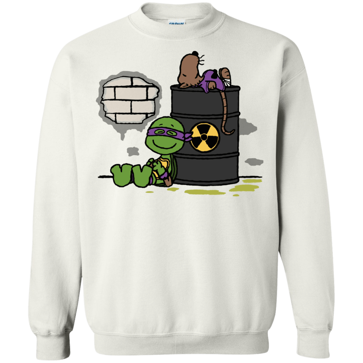 Sweatshirts White / S Splooty Crewneck Sweatshirt