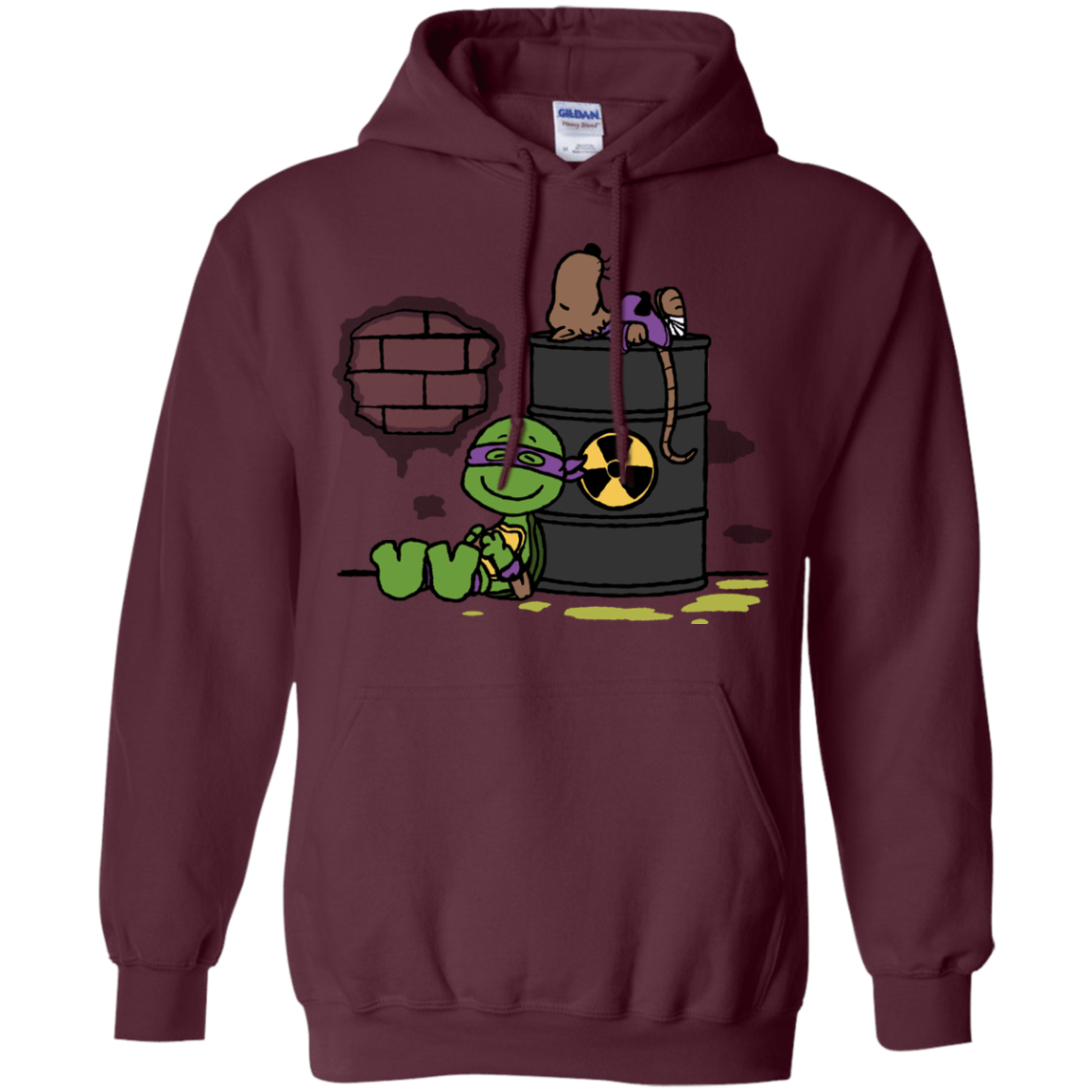 Sweatshirts Maroon / S Splooty Pullover Hoodie