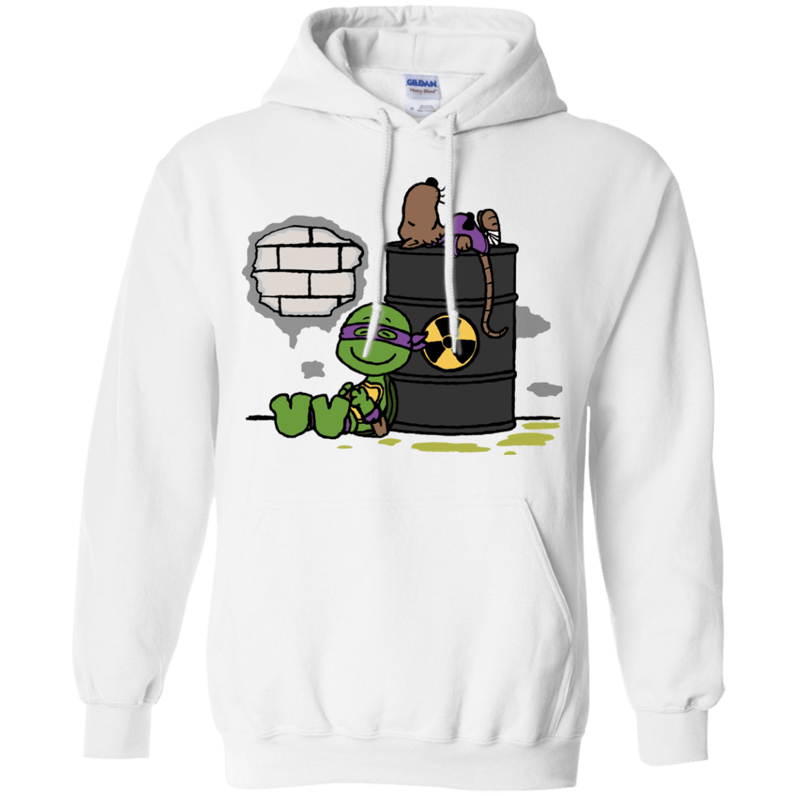 Sweatshirts White / S Splooty Pullover Hoodie