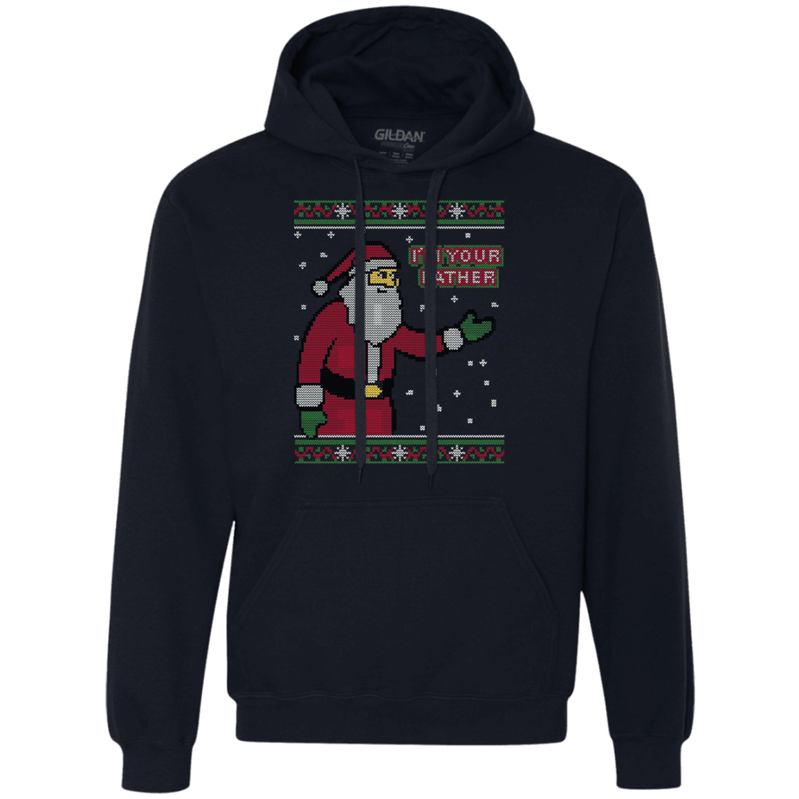Sweatshirts Navy / Small Spoiler Christmas Sweater Premium Fleece Hoodie