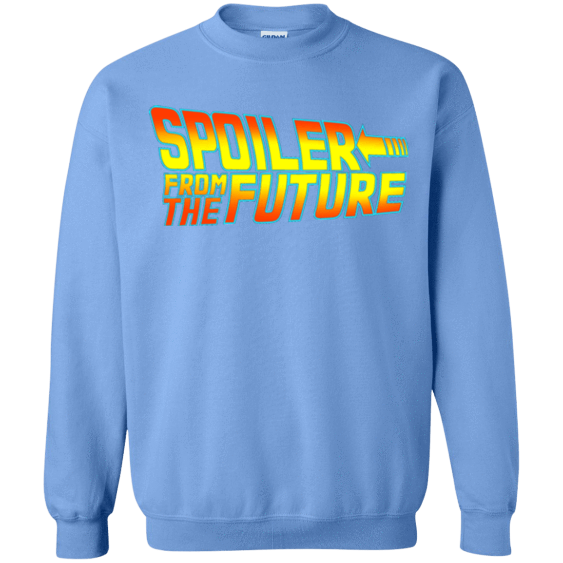 Sweatshirts Carolina Blue / Small Spoiler from the future Crewneck Sweatshirt