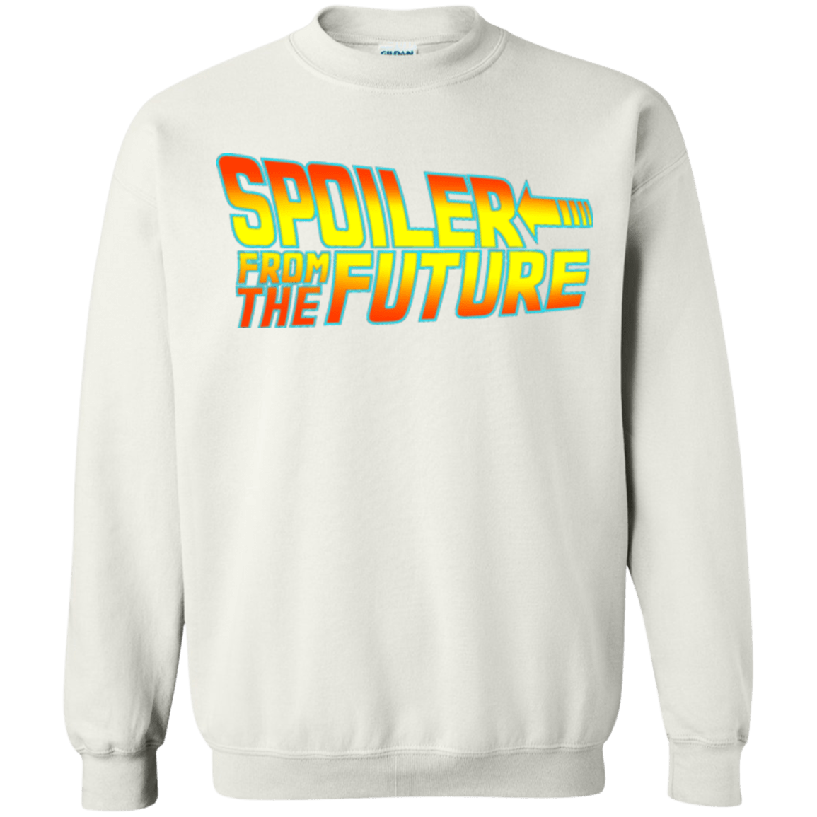 Sweatshirts White / Small Spoiler from the future Crewneck Sweatshirt