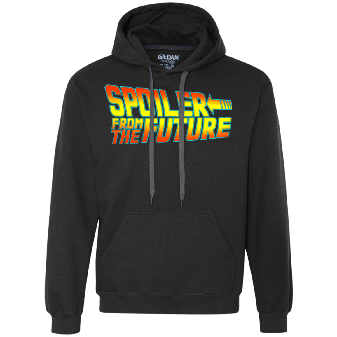 Sweatshirts Black / Small Spoiler from the future Premium Fleece Hoodie