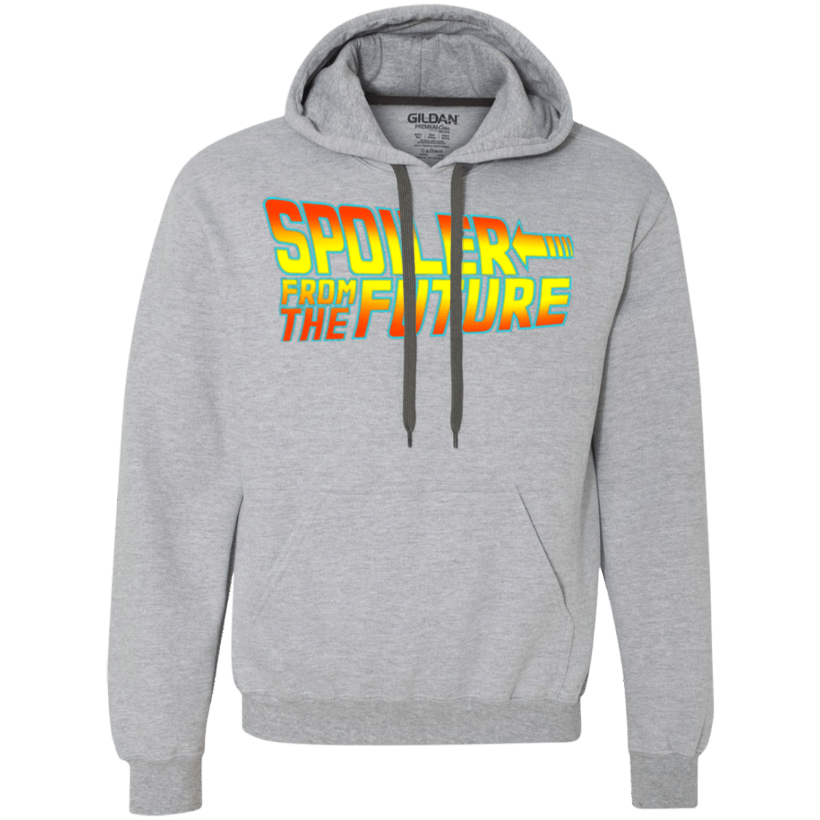 Sweatshirts Sport Grey / Small Spoiler from the future Premium Fleece Hoodie
