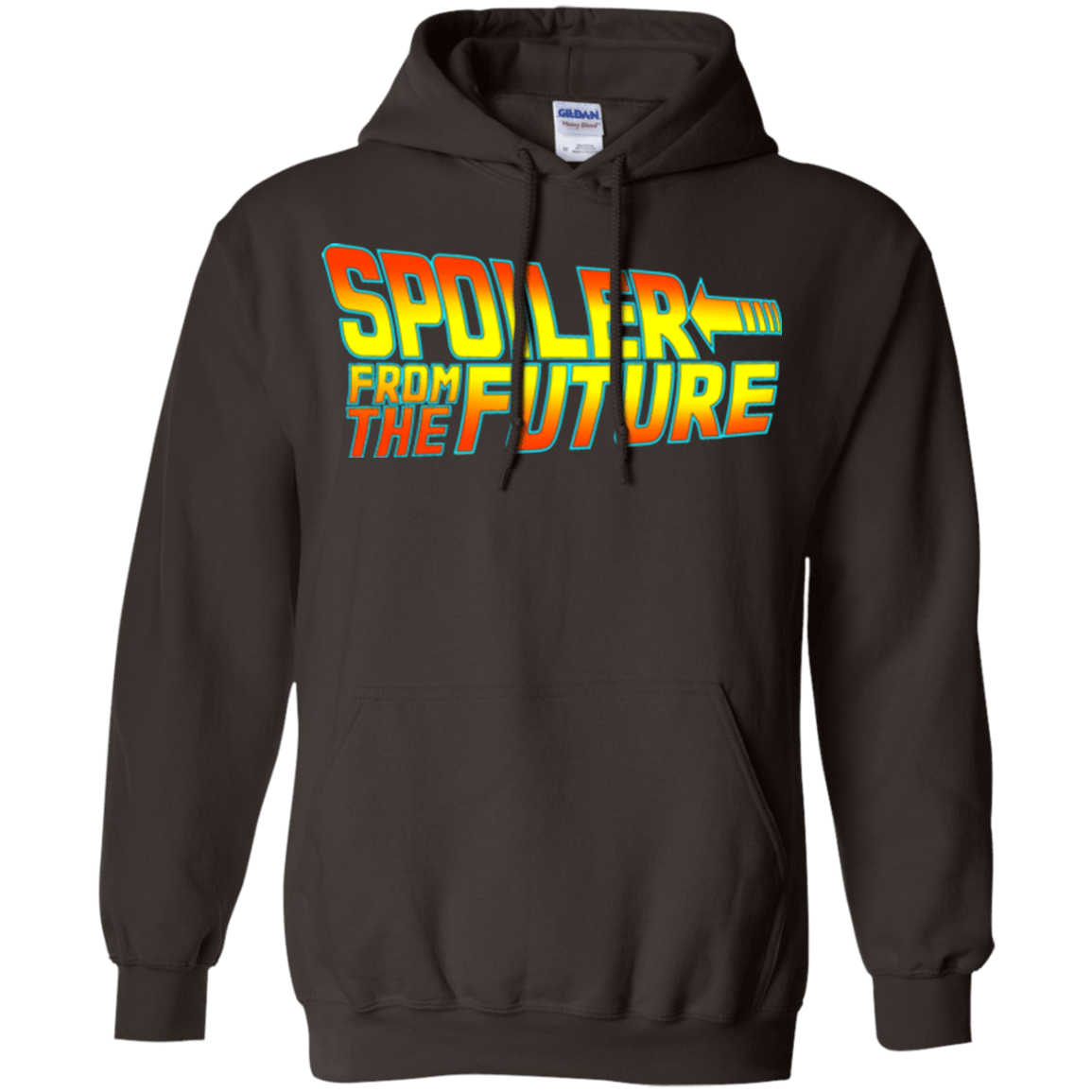 Sweatshirts Dark Chocolate / Small Spoiler from the future Pullover Hoodie