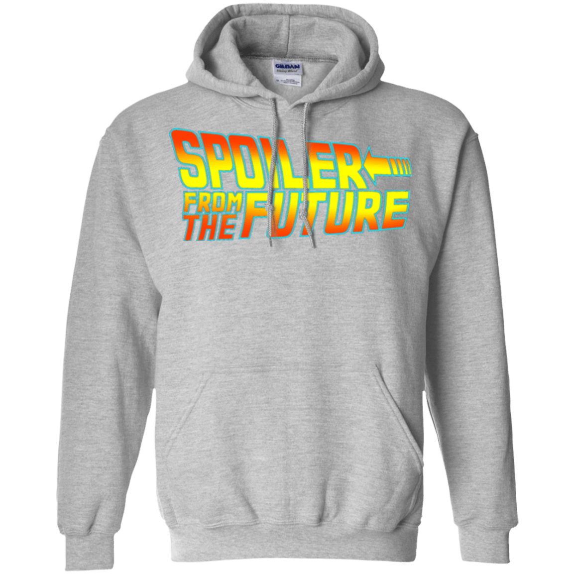 Sweatshirts Sport Grey / Small Spoiler from the future Pullover Hoodie
