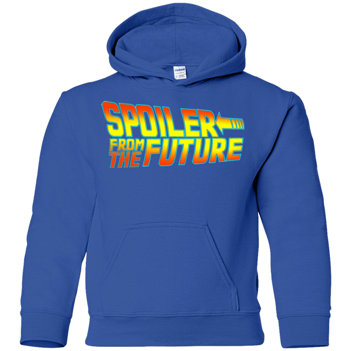 Sweatshirts Royal / YS Spoiler from the future Youth Hoodie