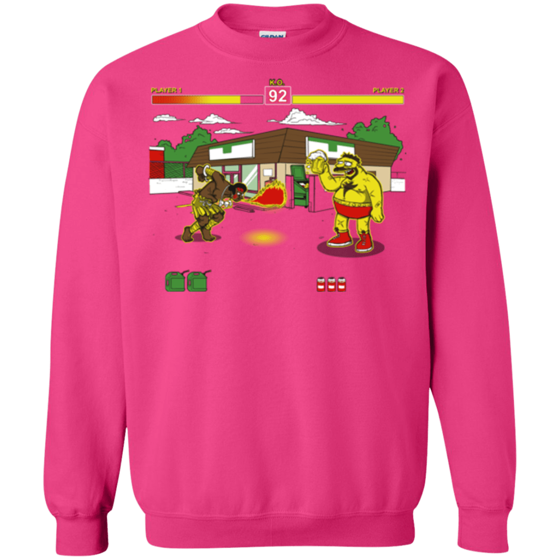 Sweatshirts Heliconia / S Springfield Fighter Crewneck Sweatshirt