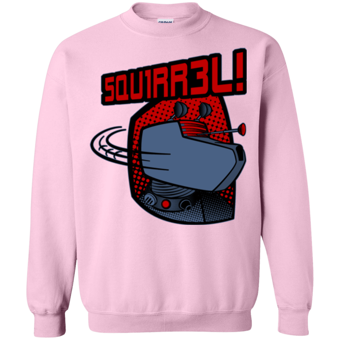 Sweatshirts Light Pink / Small Squirrel Crewneck Sweatshirt