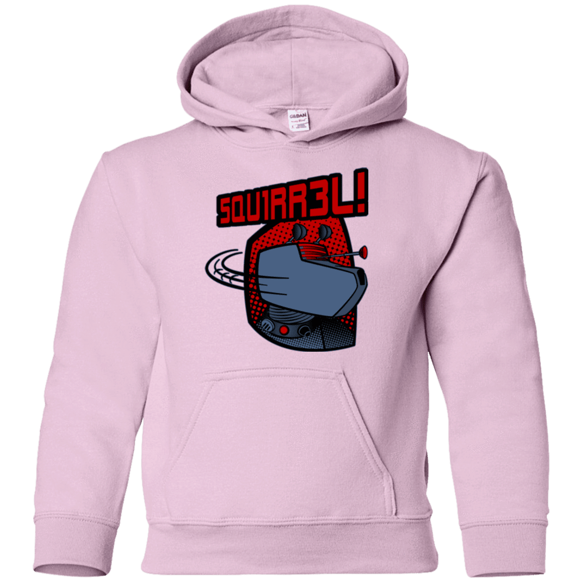 Sweatshirts Light Pink / YS Squirrel Youth Hoodie