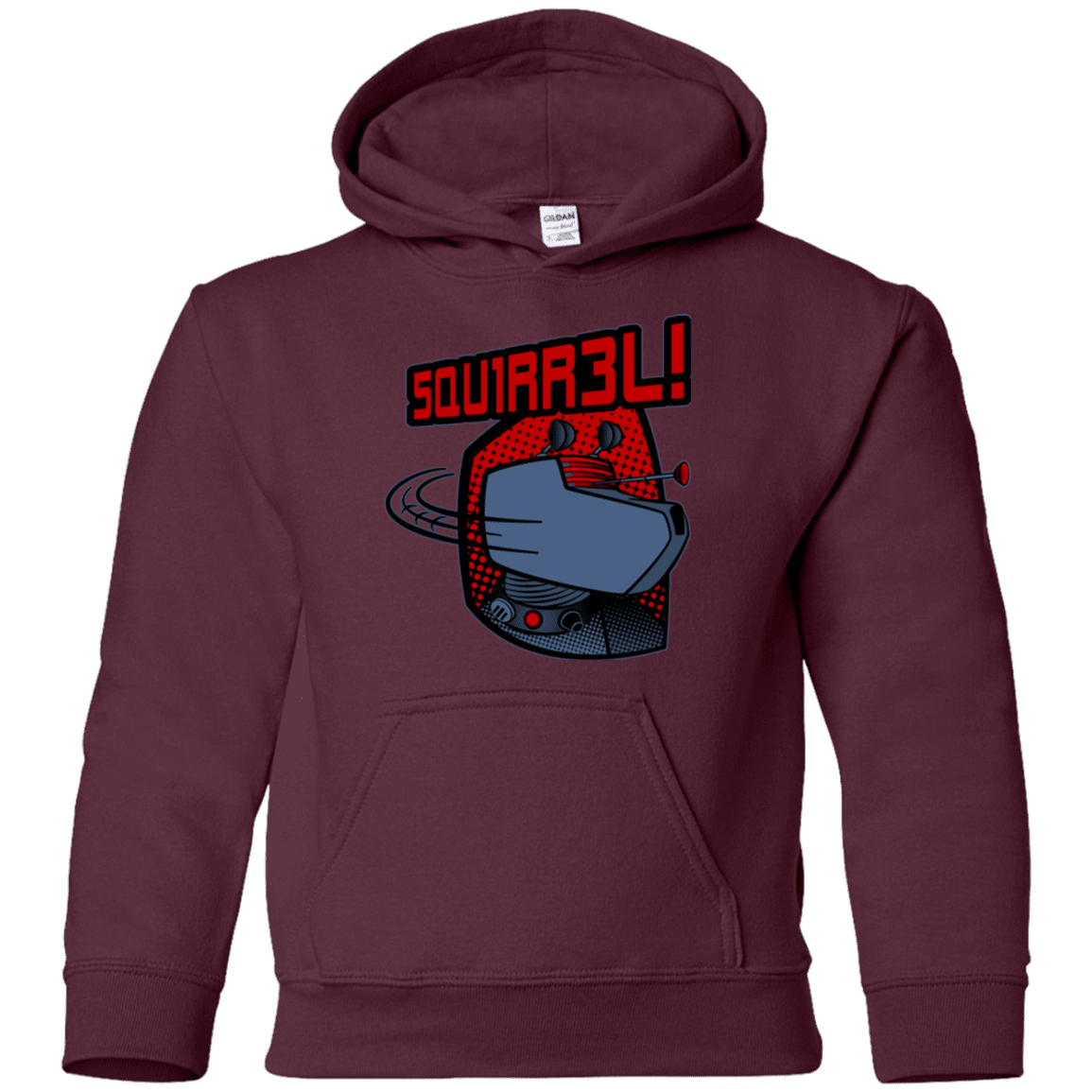 Sweatshirts Maroon / YS Squirrel Youth Hoodie