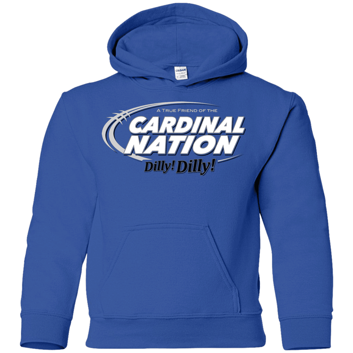 Sweatshirts Royal / YS Stanford Dilly Dilly Youth Hoodie