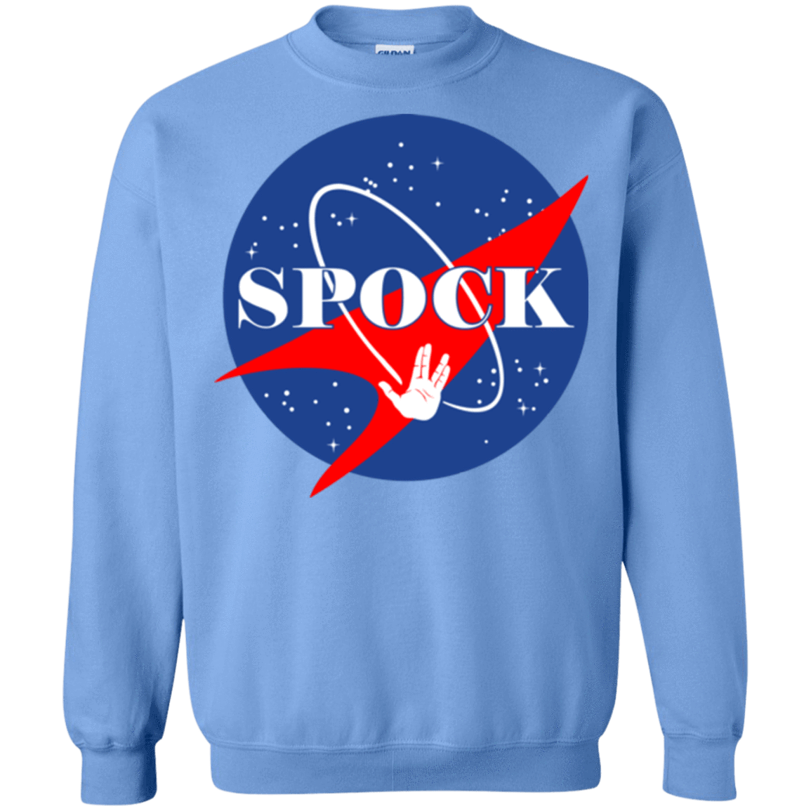 Sweatshirts Carolina Blue / Small Star captain Crewneck Sweatshirt