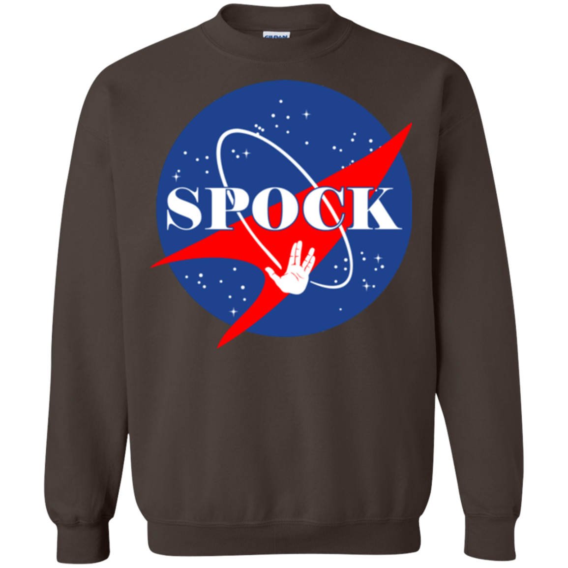 Sweatshirts Dark Chocolate / Small Star captain Crewneck Sweatshirt