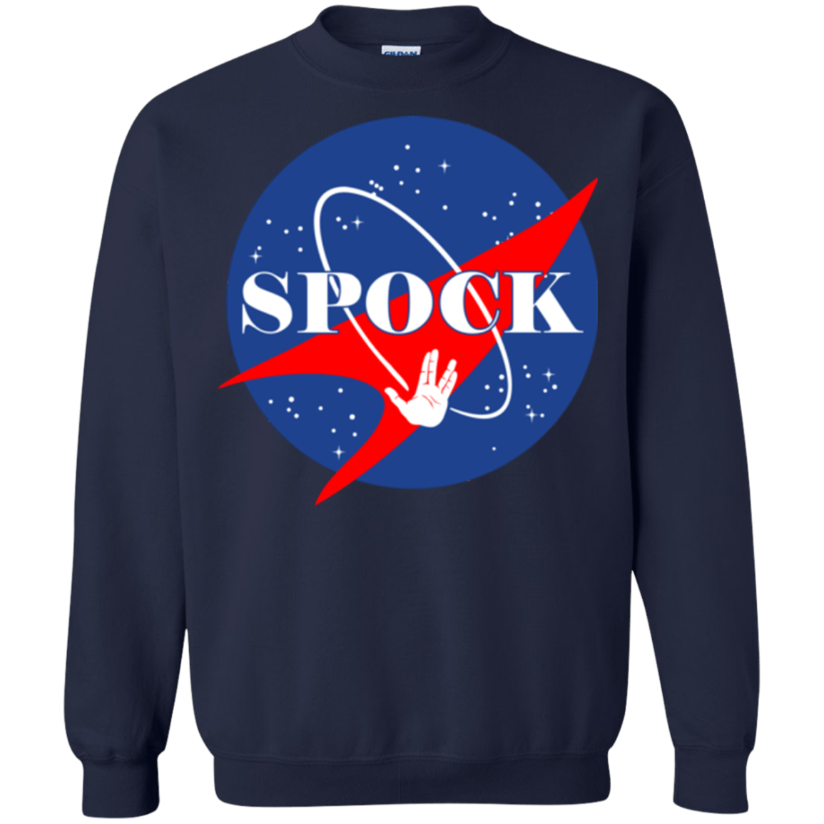 Sweatshirts Navy / Small Star captain Crewneck Sweatshirt