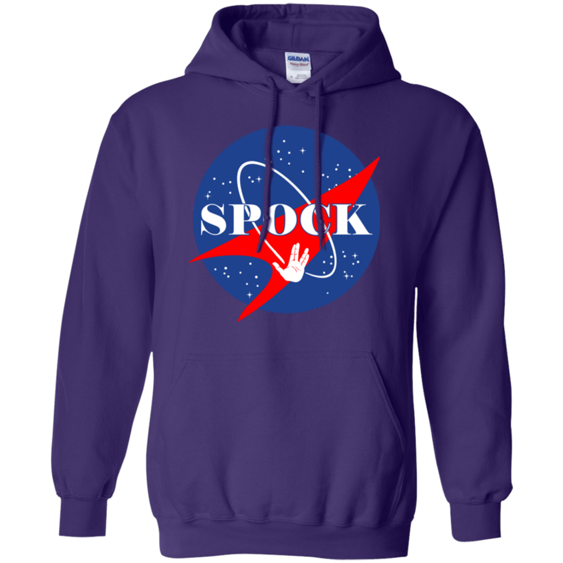 Sweatshirts Purple / Small Star captain Pullover Hoodie