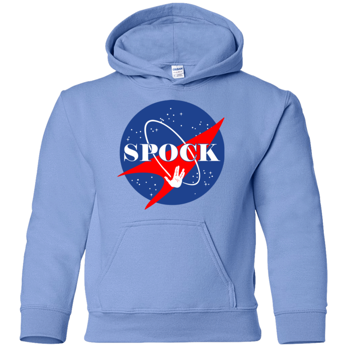 Sweatshirts Carolina Blue / YS Star captain Youth Hoodie