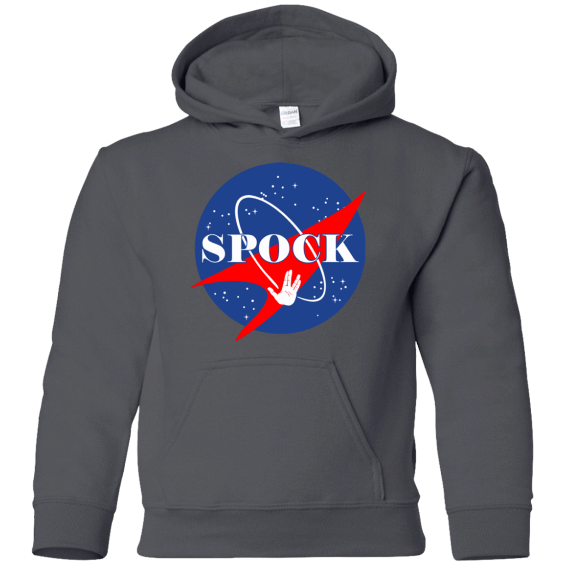 Sweatshirts Charcoal / YS Star captain Youth Hoodie