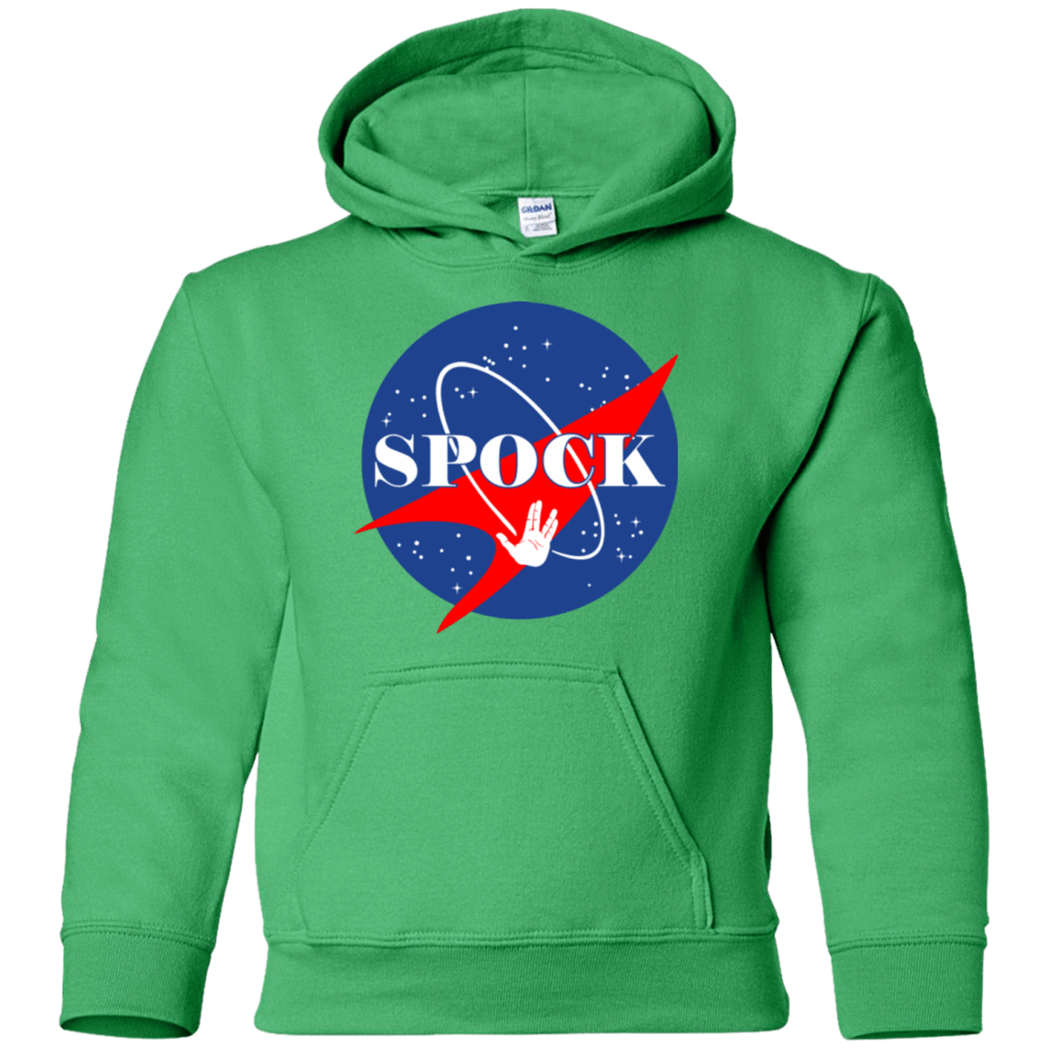 Sweatshirts Irish Green / YS Star captain Youth Hoodie