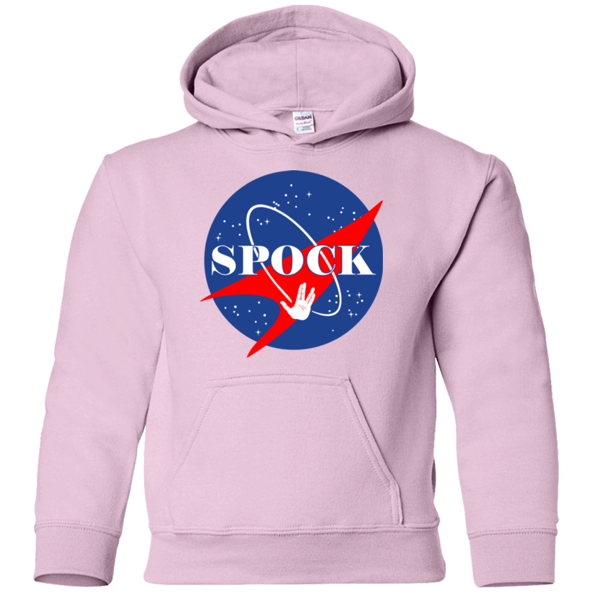 Sweatshirts Light Pink / YS Star captain Youth Hoodie