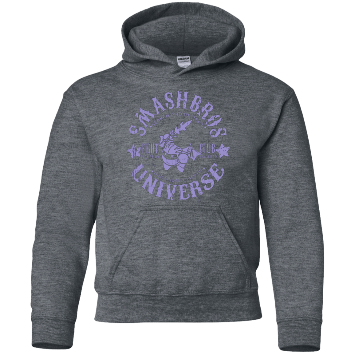 Sweatshirts Dark Heather / YS STAR CHAMPION 2 Youth Hoodie